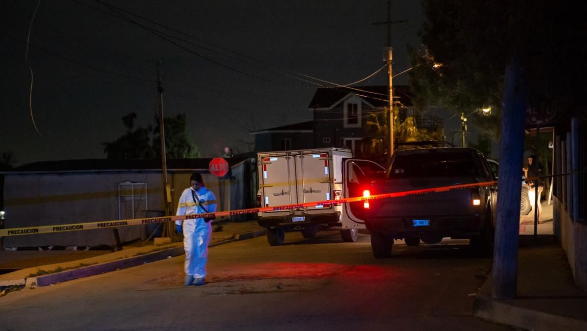 La zona quedó acordonada por agentes de la Guardia Nacional. | Foto: Especial