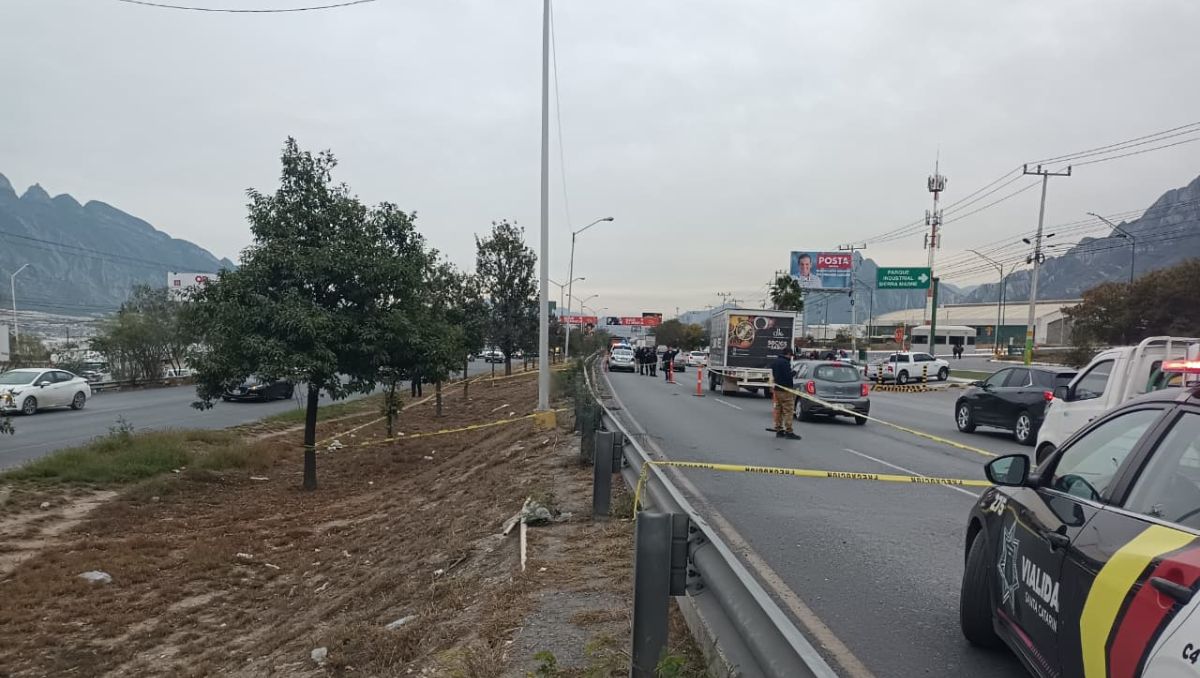 El choque se registró en la carretera Monterrey-Saltillo. | Lolita Lastra