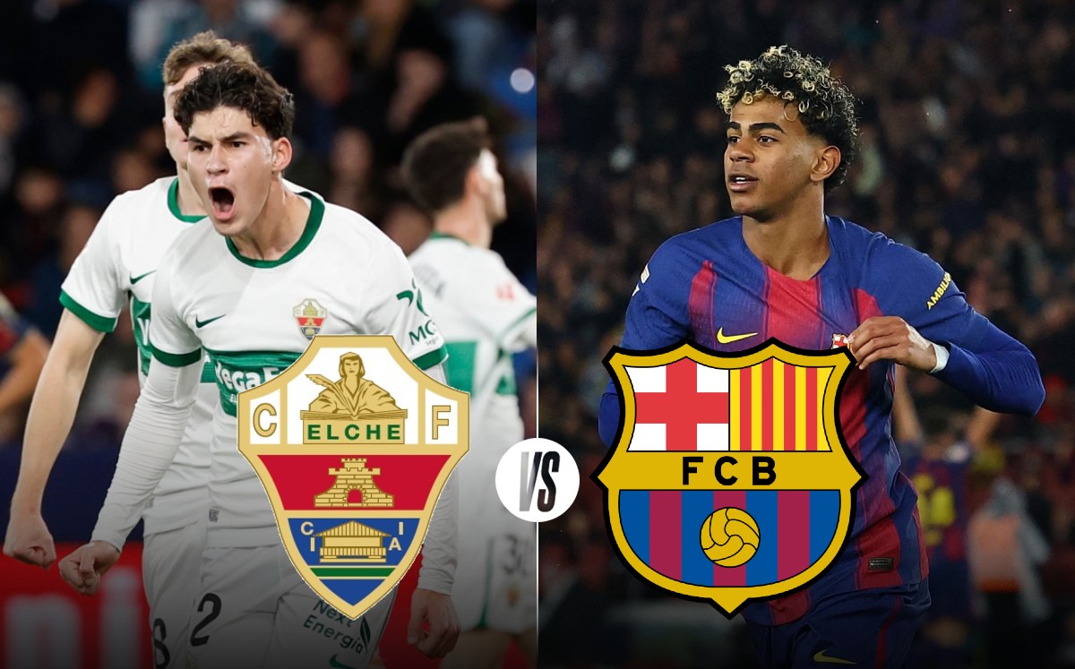 Elche vs Barcelona EN VIVO: A qué hora y dónde VER partido de jornada 22 de LaLiga de España 2026