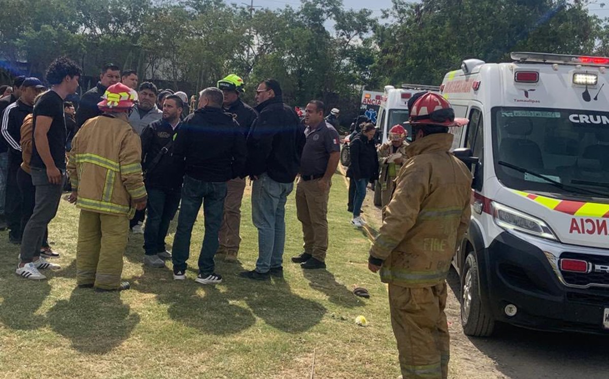 Explosión de pirotecnia en panteón de ciudad victoria