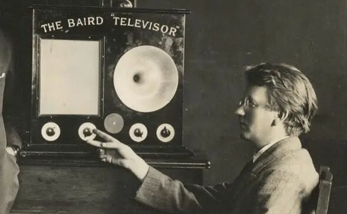 John Logie Baird, inventor de la televisión electromecánica. (Science Photo Library)