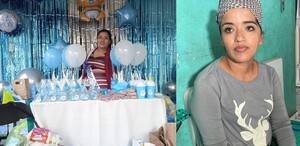 Su dolor tenía un origen que se pudo ver en una radiografía que se le realizó tras una cesárea que se le practicó en el Hospital General de León.