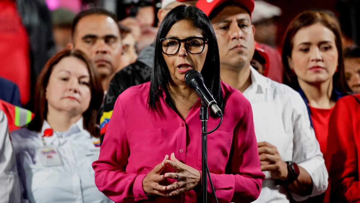 Delcy Rodríguez anuncia ley de amnistía a presos políticos en Venezuela