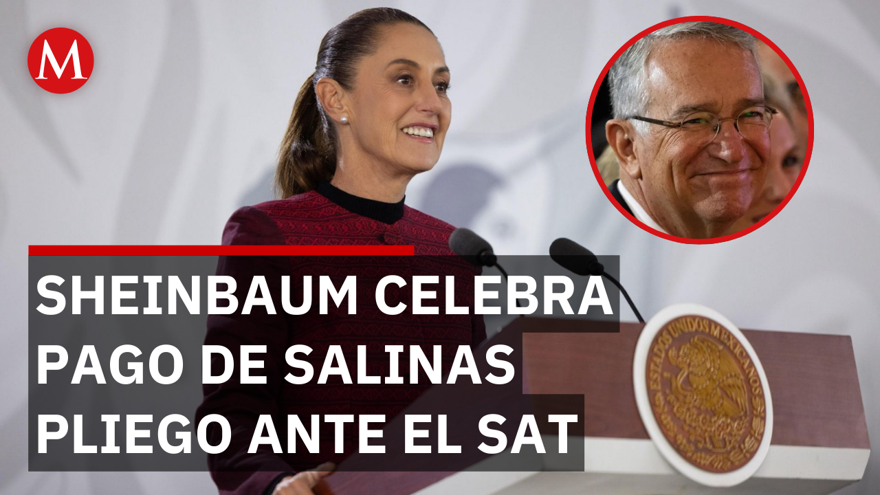 ¡Pago histórico! Sheinbaum celebra cumplimiento de Salinas Pliego