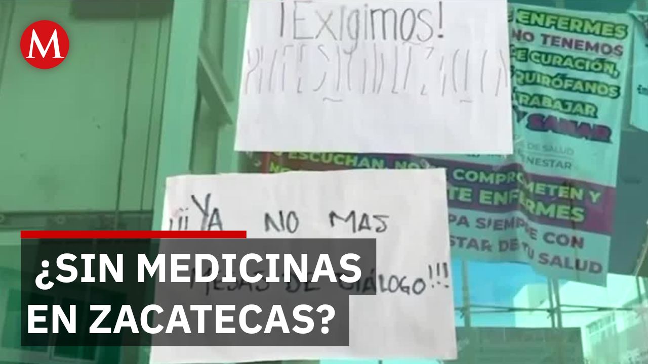 Paro de "Brazos Caídos" en 12 hospitales por falta de pagos y medicinas en Zacatecas