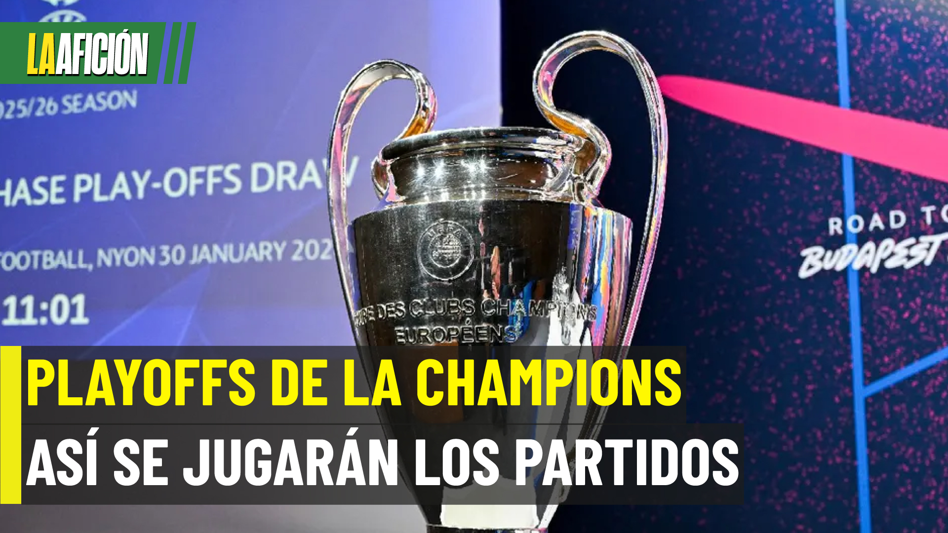 Playoffs Champions League 2026: Así quedaron los partidos y cruces oficiales