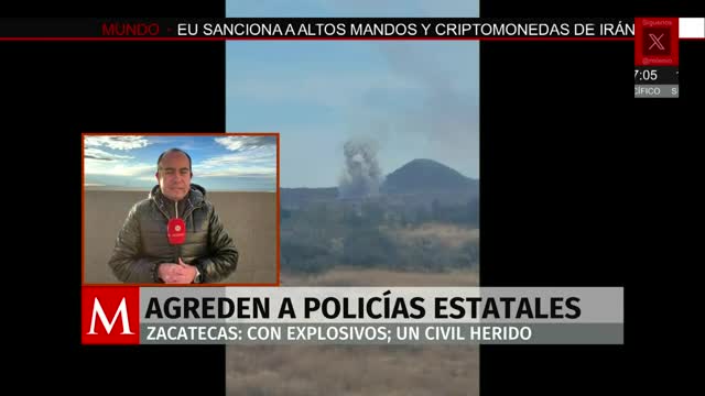 Policías estatales son emboscados con explosivos | Milenio Noticias, 30 de enero de 2026