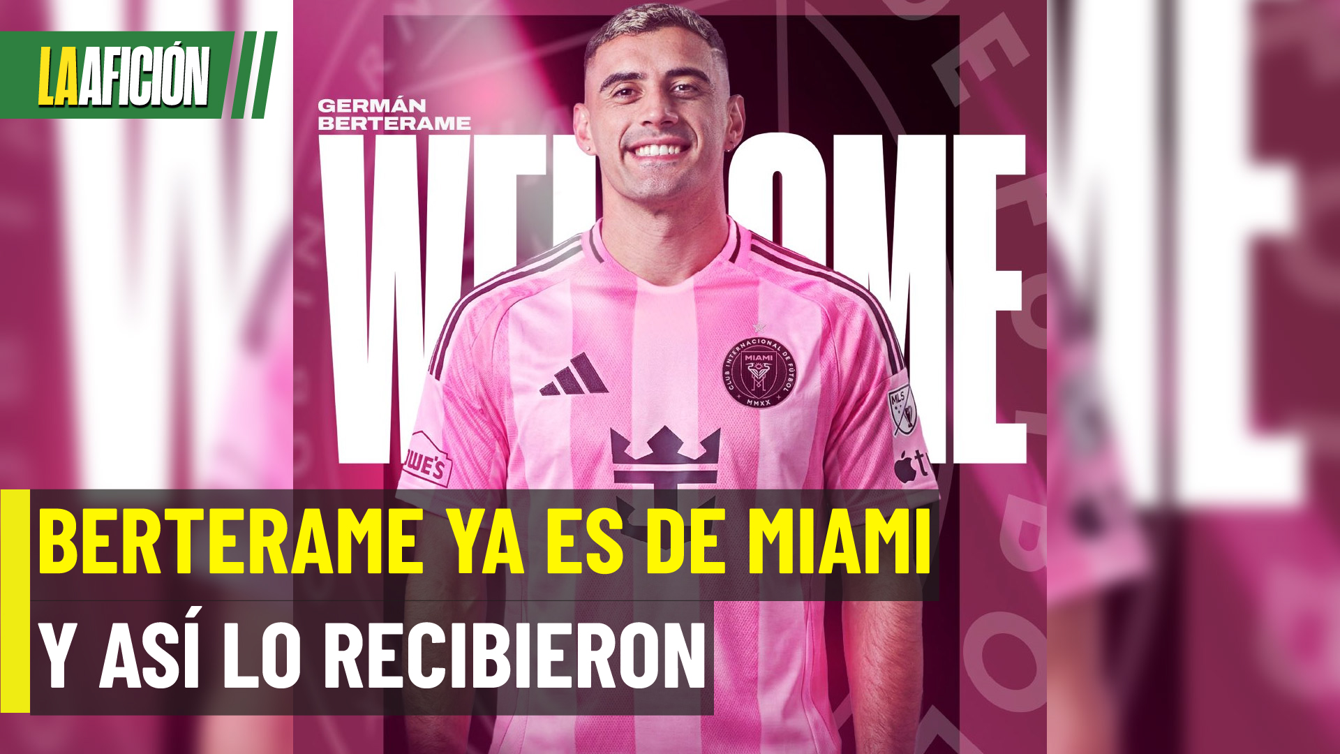 Rayados anuncia la salida de Berterame y así le da la bienvenida el Inter Miami