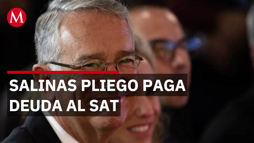 Salinas Pliego anuncia pago de 32 mil mdp al SAT; lo concluirá en 18 mensualidades
