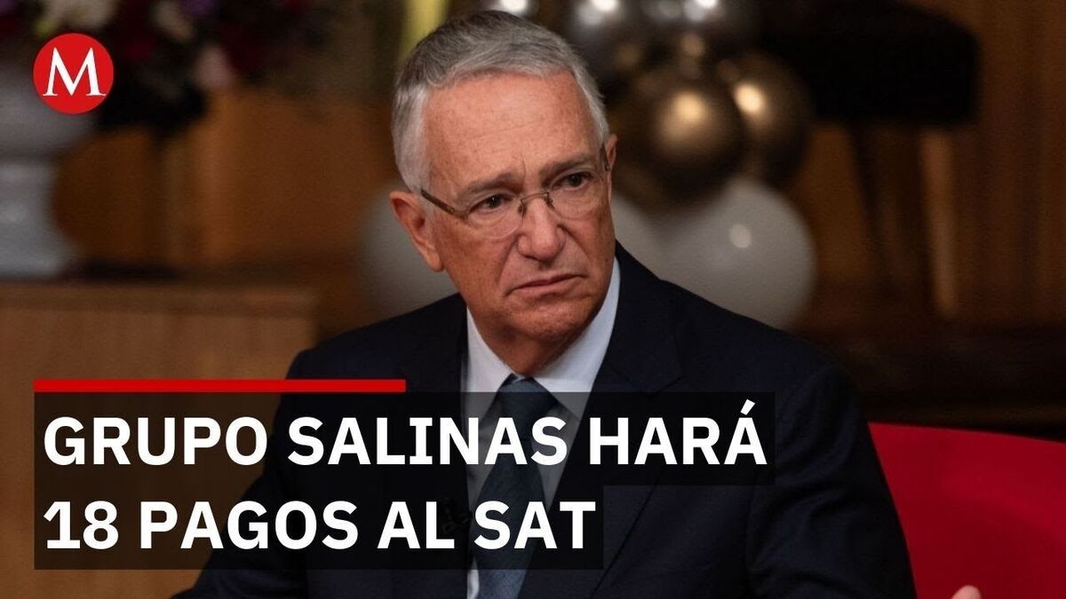 Salinas Pliego anuncia pago de 32 mil mdp al SAT; lo concluirá en 18 mensualidades