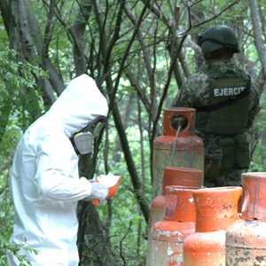 Imágenes y fotos de narcolaboratorios en México y el daño ambiental que han dejado desde hace 23 años.