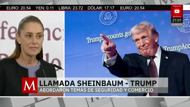 Trump y yo creemos que vamos bien en seguridad: Sheinbaum | Pedro Gamboa, 29 de enero de 2026