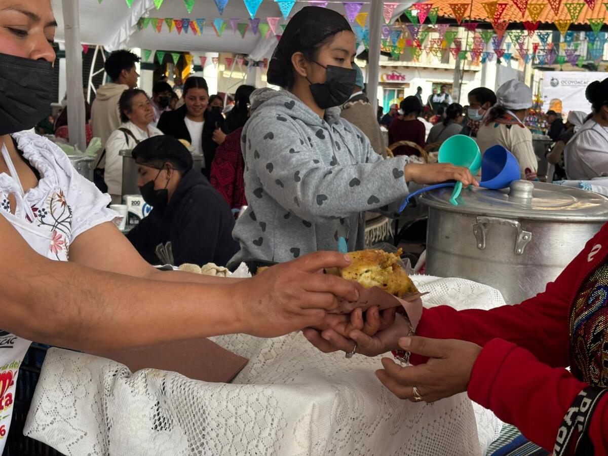 Arranca en Ocoyoacac la Feria del Tamal de Ollita, platillo típico que preserva la identidad gastronómica local. Foto: Abadiel Martínez