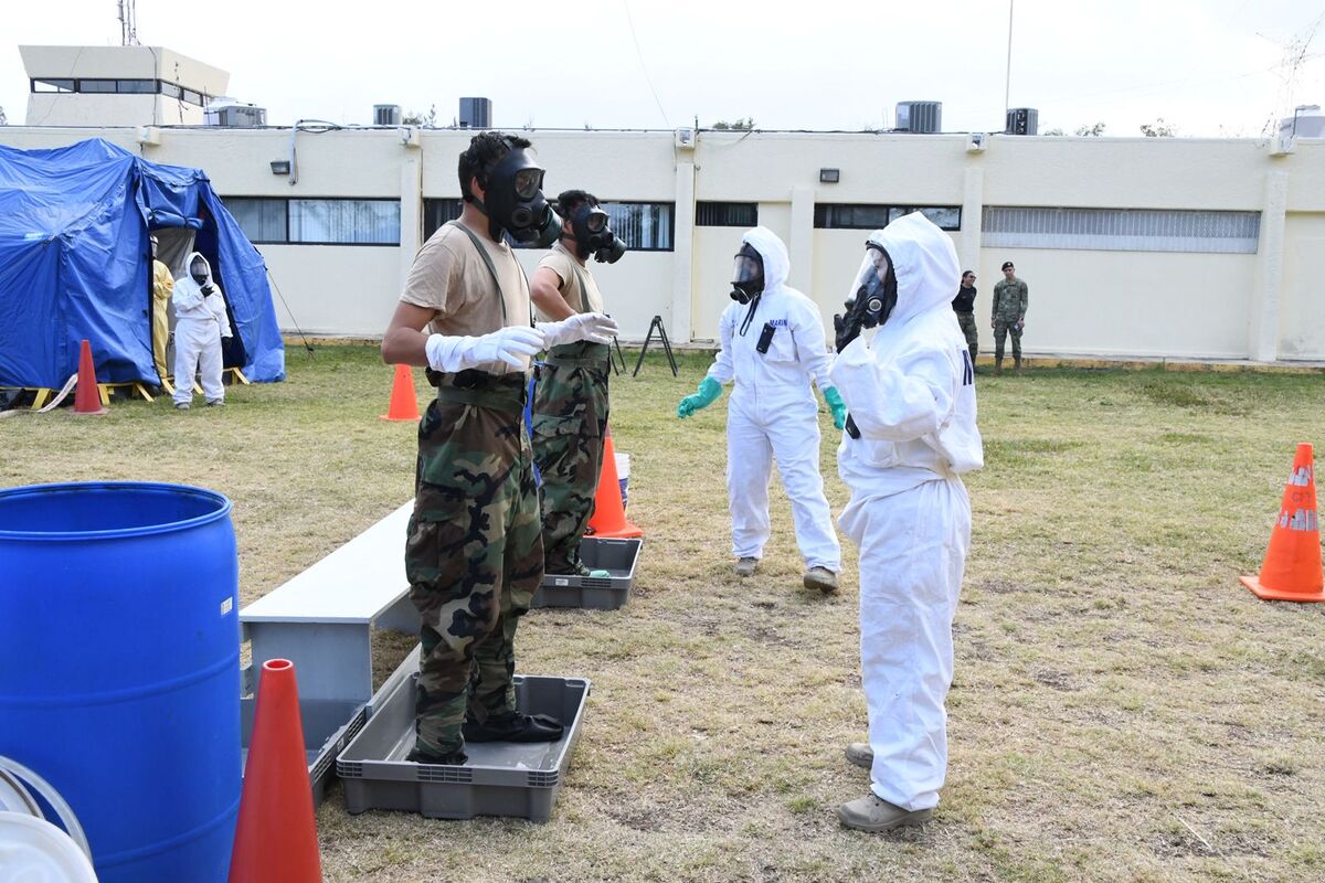 Durante la clausura, se contó con la participación de 34 elementos navales. | Especial