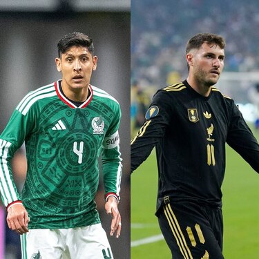 Edson Álvarez, Santiago Gimenez y Luis Chávez, jugadores de la Selección Mexicana