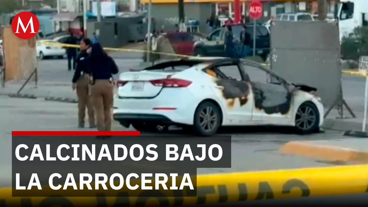 Hallan tres cuerpos calcinados dentro de un auto en Villa del Campo