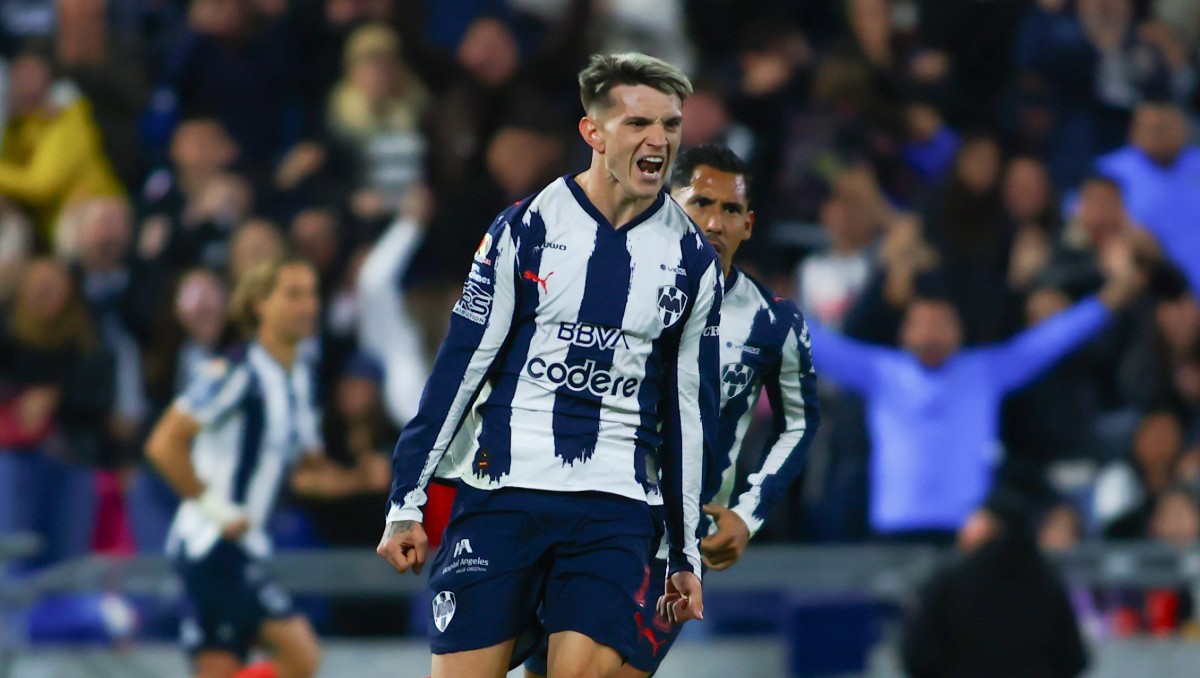 Luca Orellano se estrenó con gol con los Rayados de Monterrey (Imago7)