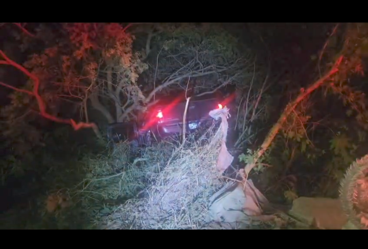 El accidente ocurrió sobre la carretera Zapotilctic- El Rincón. (Cortesía)