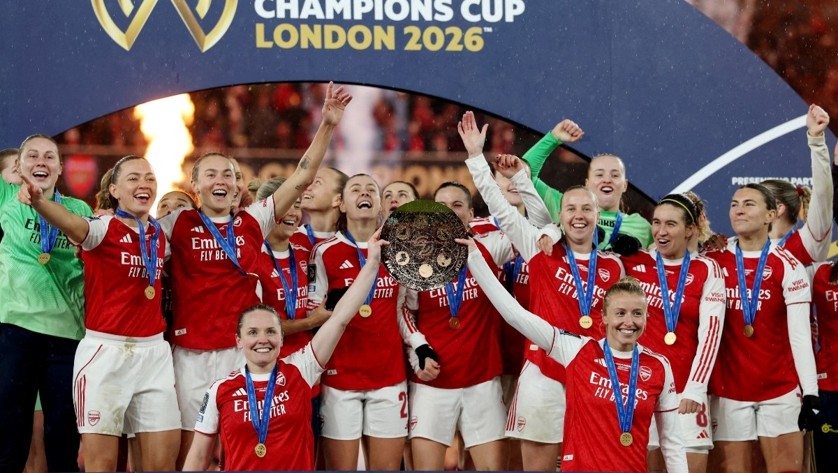 Arsenal conquistan la primera Copa de Campeones Femenina de FIFA (Reuters)