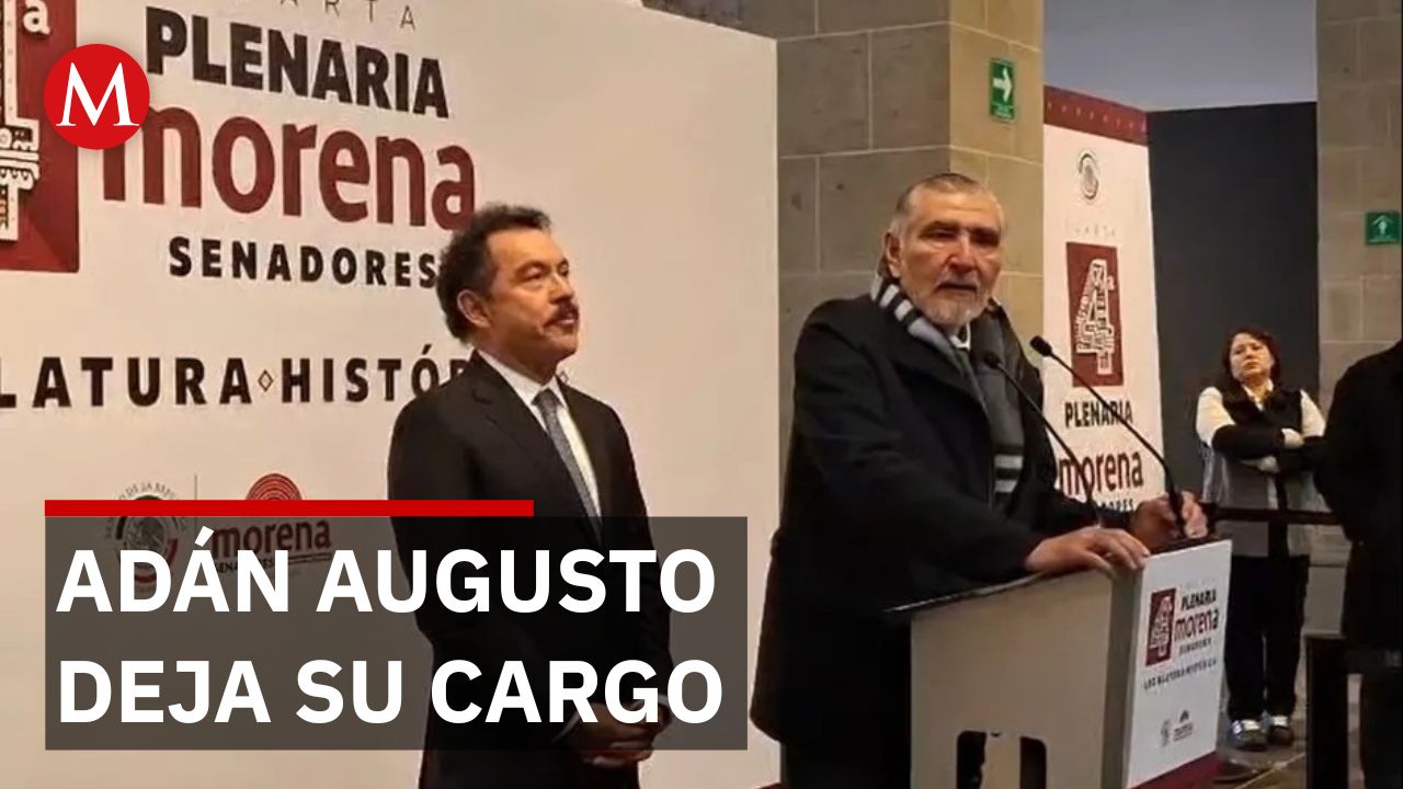 Cambios en la 4T: Adán Augusto López se despide de la Cámara Alta