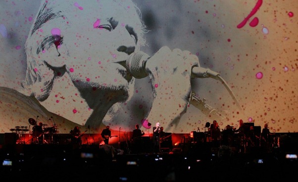 Concierto de Roger Waters, en Zócalo de de CdMx 2016.