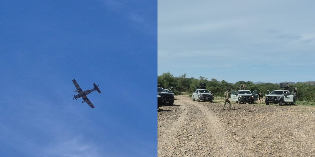 Despliegan aeronaves para localizar a mineros desparecidos en Concordia. | Foto: Especial
