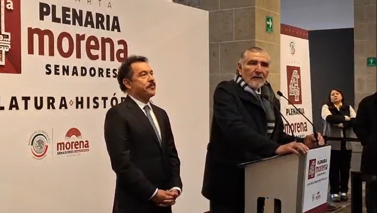Adán Augusto López deja la coordinación de Morena en el Senado; lo sustituye Ignacio Mier