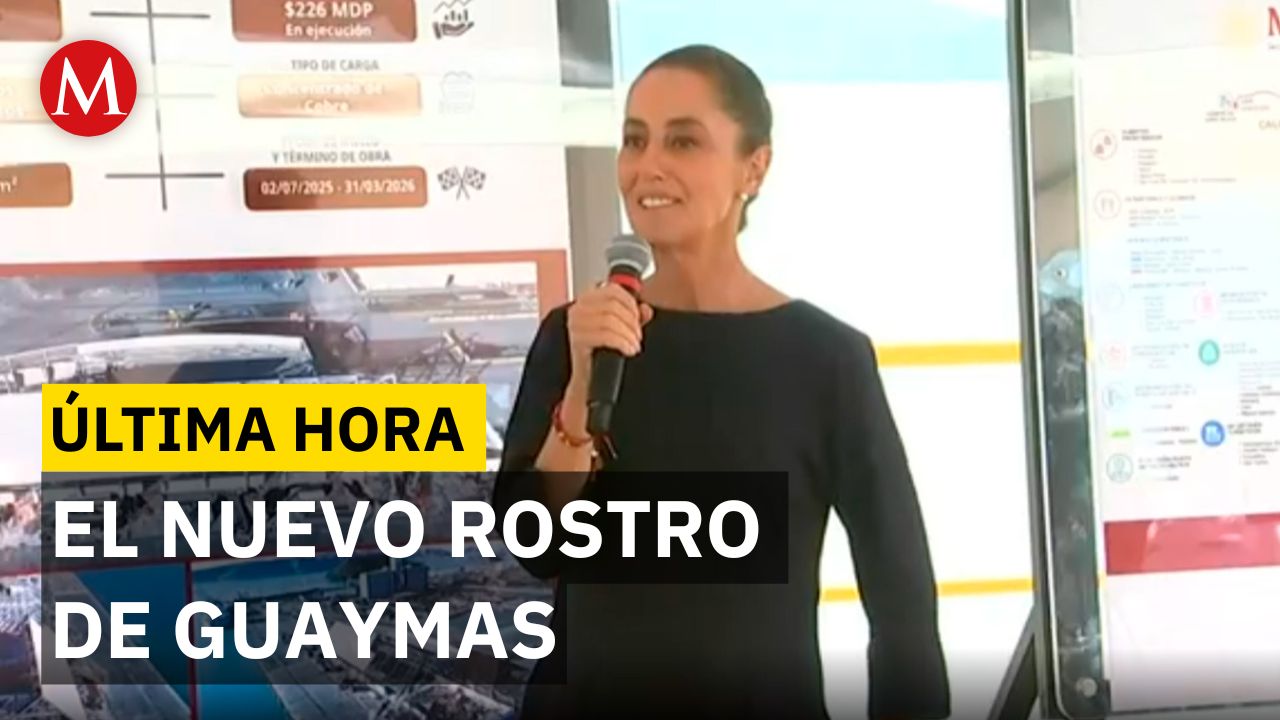 Impulso al Noroeste: Sheinbaum anuncia inversión de 130 mil mdp en Guaymas