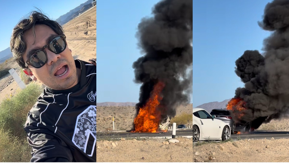 Se incendia camioneta de Ricardo Peralta y César Doroteo | Especial