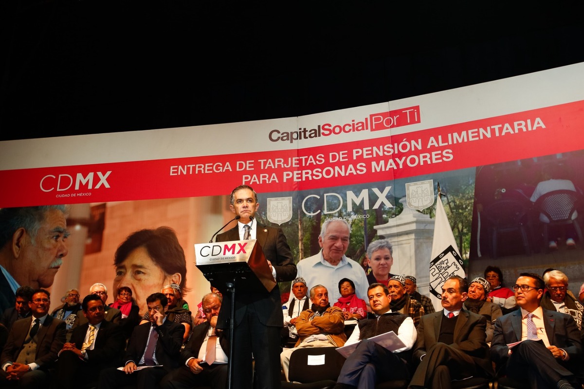 Miguel Ángel Mancera como jefe capitalino