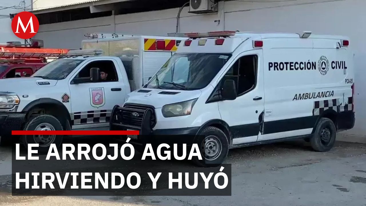 Mujer de 65 años es agredida por su hijo con agua hirviendo en Chiapas