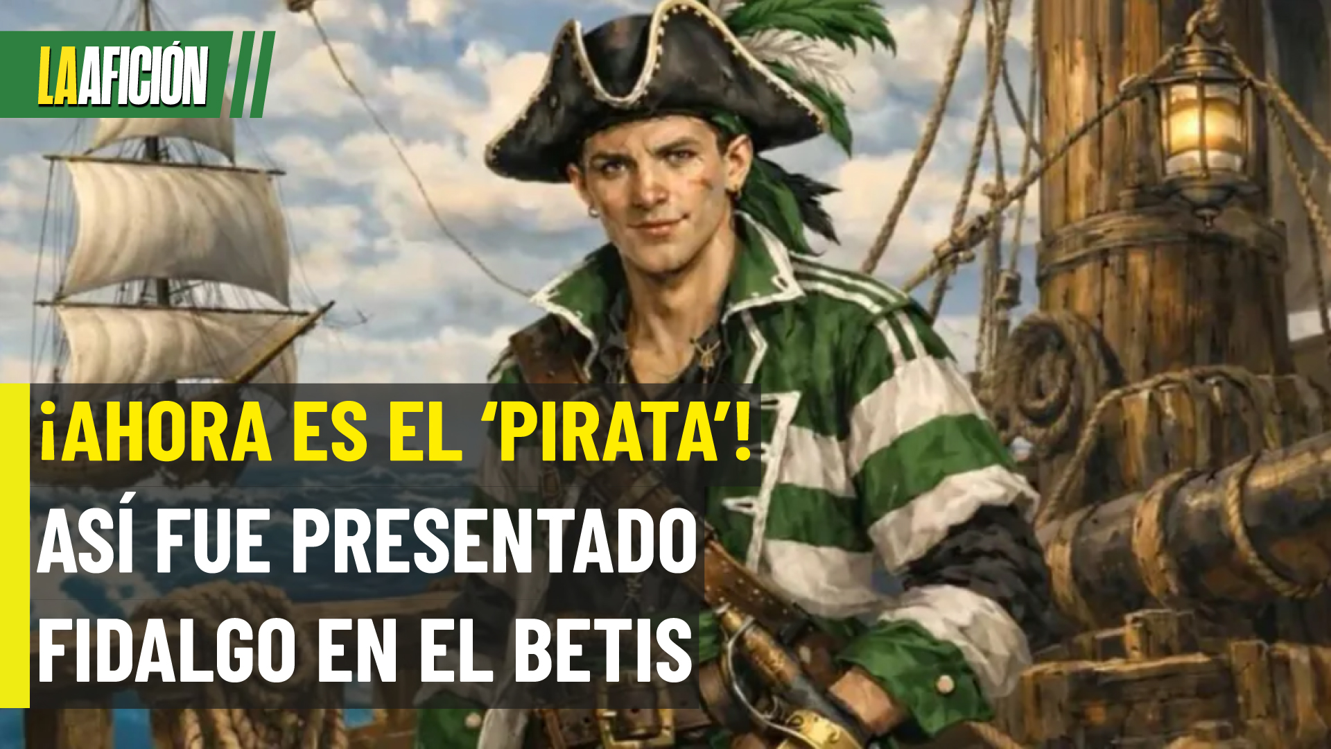 Así presentó el Real Betis a Álvaro Fidalgo tras su salida del América