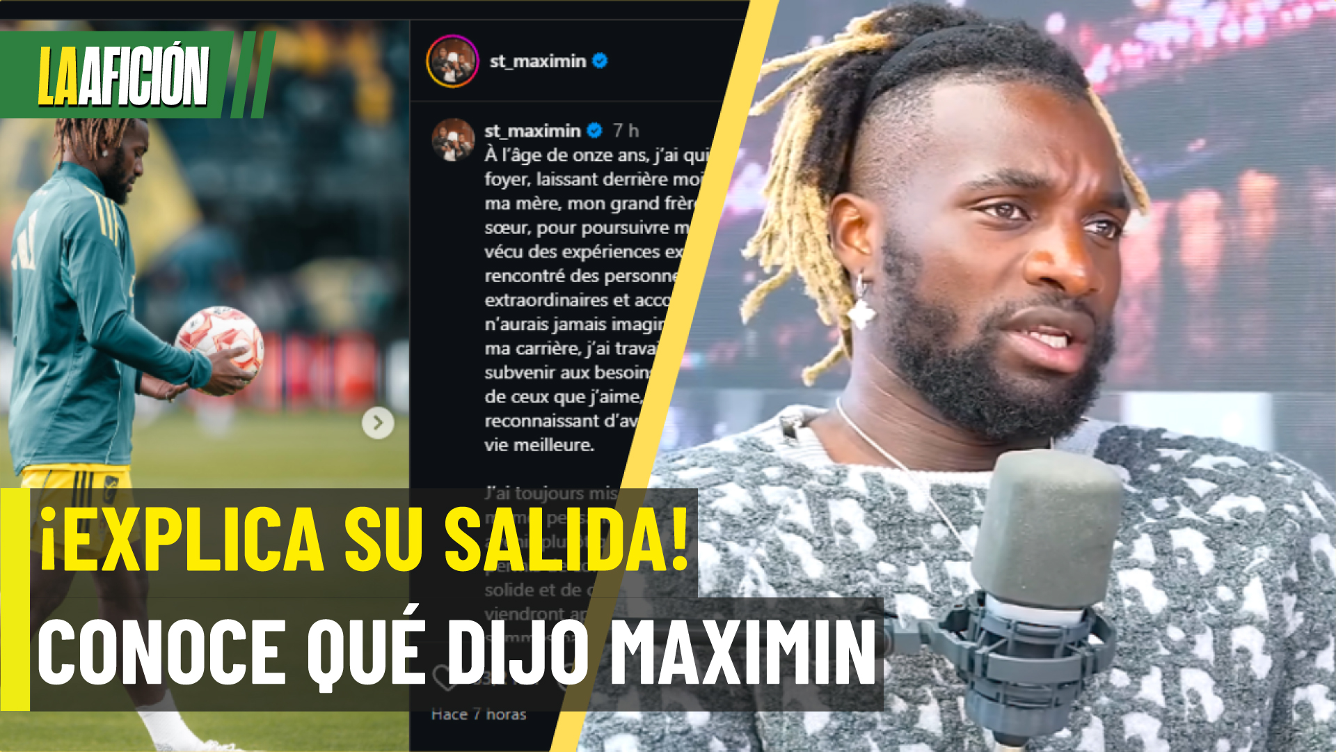 Saint-Maximin rompe el silencio y explica por qué dejó al América tras caso de racismo