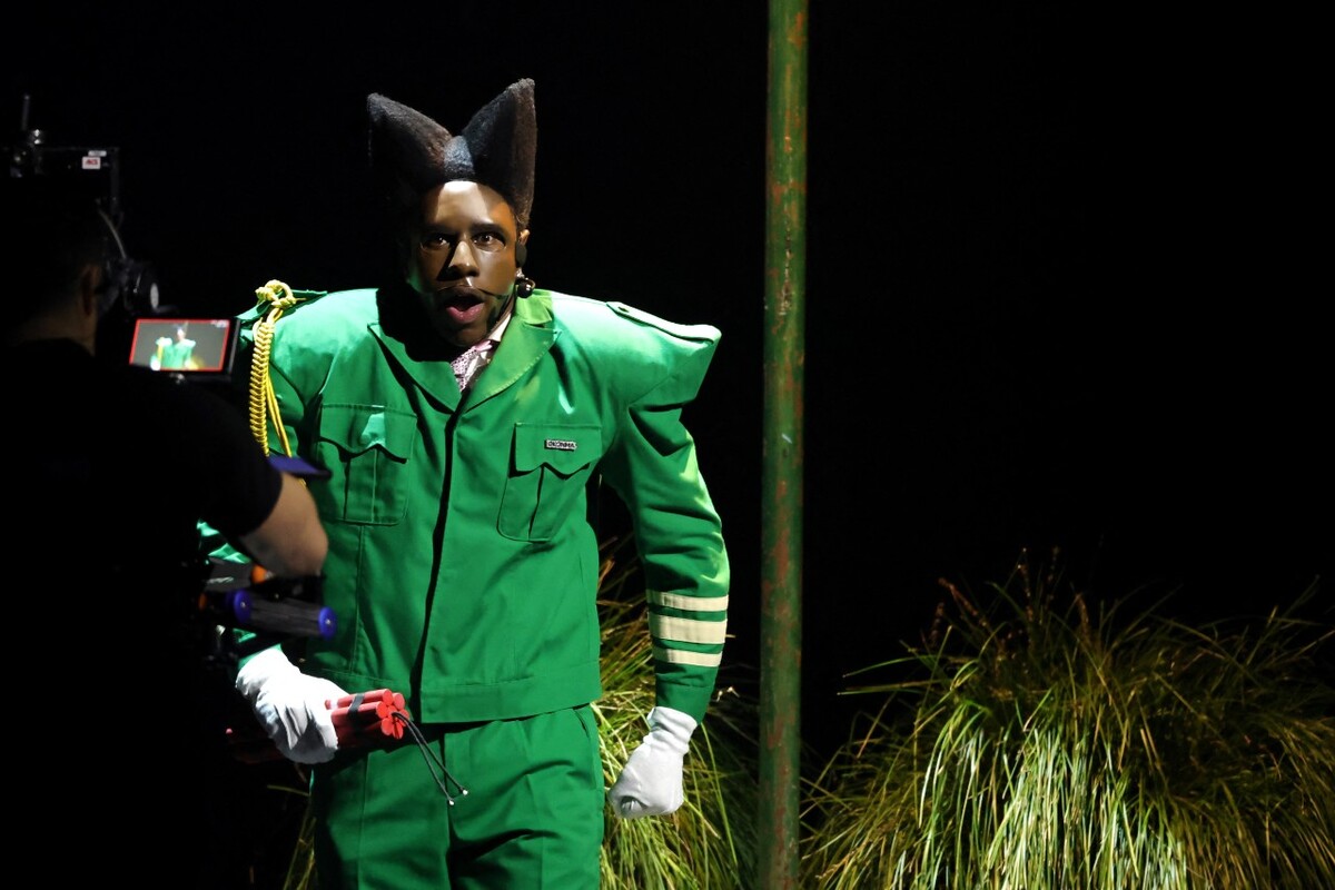 Tyler The Creator se presenta en los premios Grammys | AFP