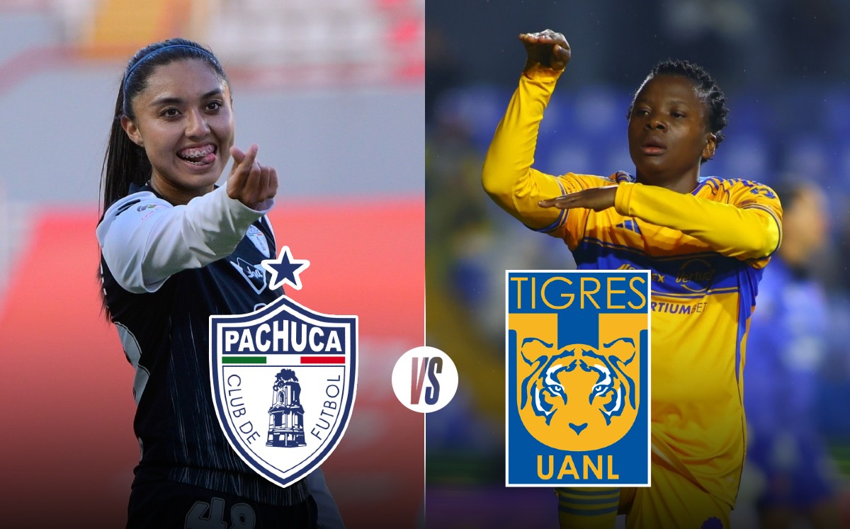 ¿A qué hora juega Pachuca vs Tigres EN VIVO? Dónde VER partido de la Liga MX Femenil 2026 HOY