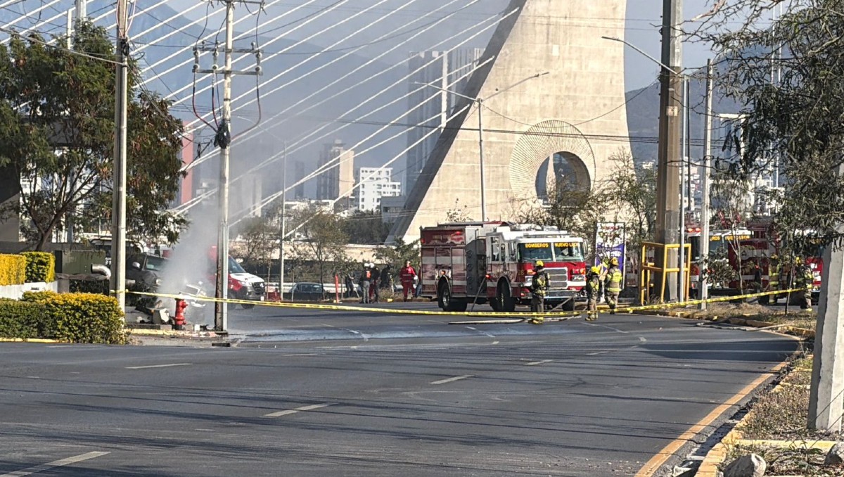 El accidente se registró en el Bulevar Antonio L. Rodríguez. Foto: Miranda Arias