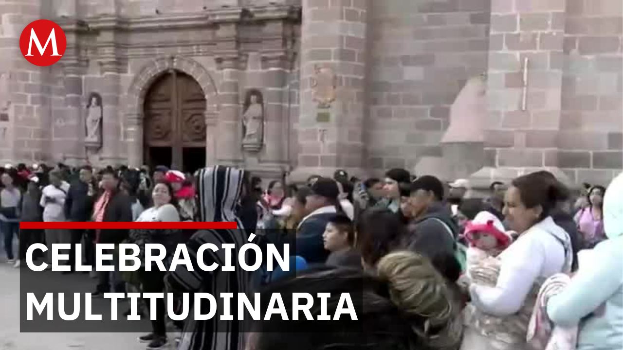 Celebran el día de la candelaria en basílica de San Juan de los Lagos, Jalisco