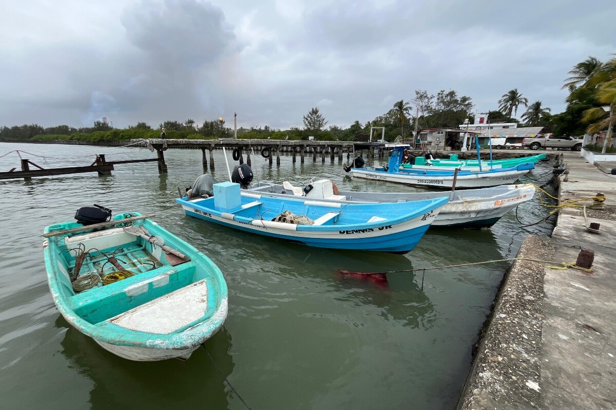 Pescadores de Tampico. Foto: Yazmín Sánchez