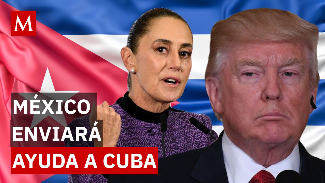 Sheinbaum enviará un paquete de ayuda humanitaria a Cuba tras medidas de Trump con el petróleo