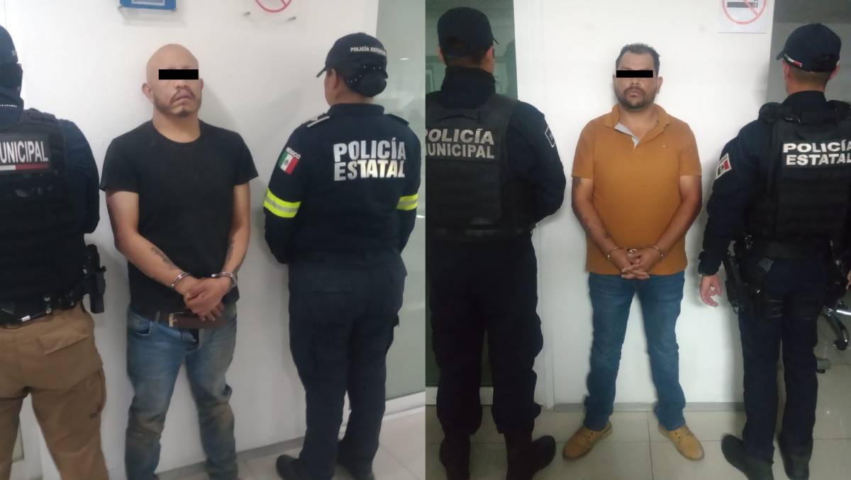 Los sospechosos por homicidio fueron detenidos en Temoaya. Foto: (Especial)