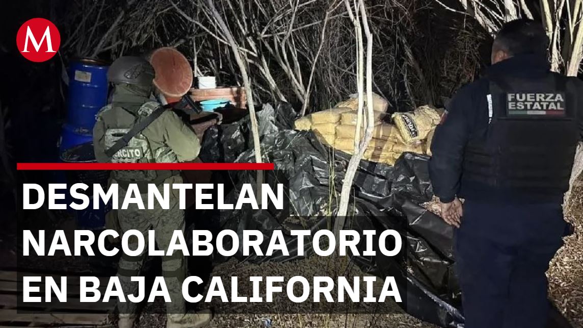 Autoridades de BC localizan y desmantelan narcolaboratorio en el puerto de Ensenada