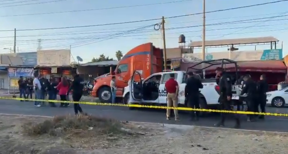 La balacera se dio luego de una persecución por parte de Fiscalía y elementos de Tlajomulco de Zúñiga (Foto: Redes Sociales)