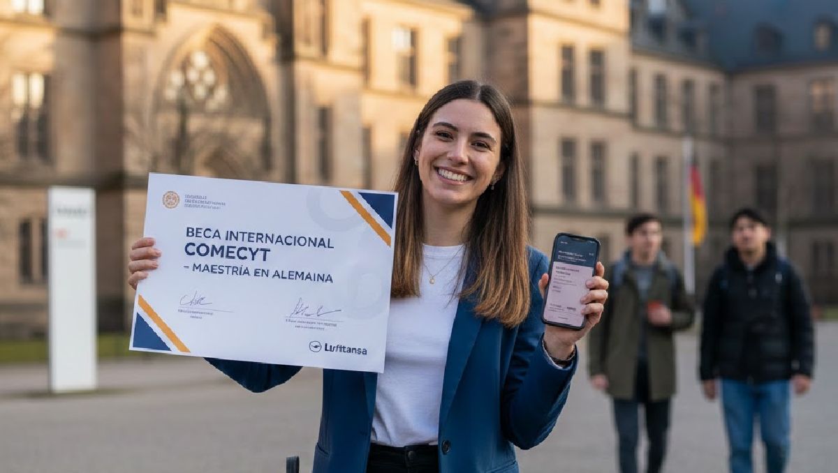 La beca de maestría acepta a estudiantes de ingenierías hasta de humanidades. Foto: (Imagen generada con IA)