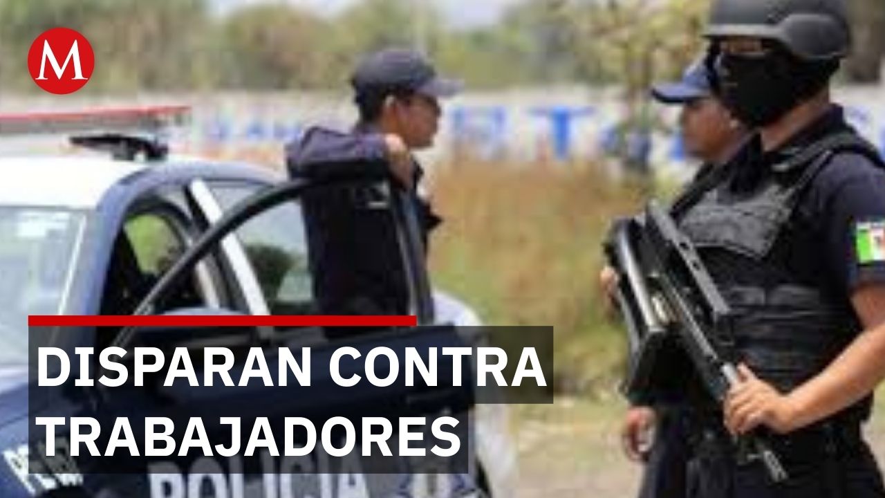 Confusión policial deja trabajadores baleados en Veracruz