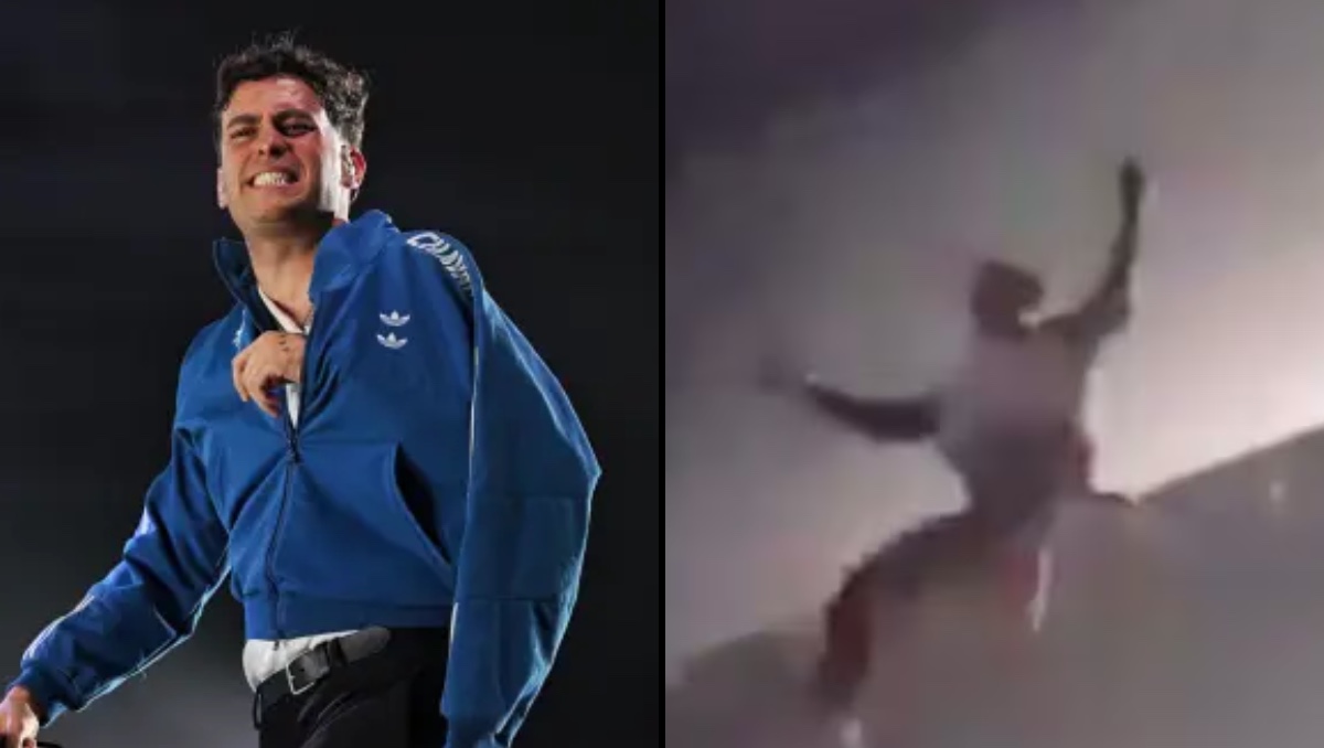 Delaossa se cae en pleno concierto de una altura de 20 metros tras falla de arnés  | ESPECIAL