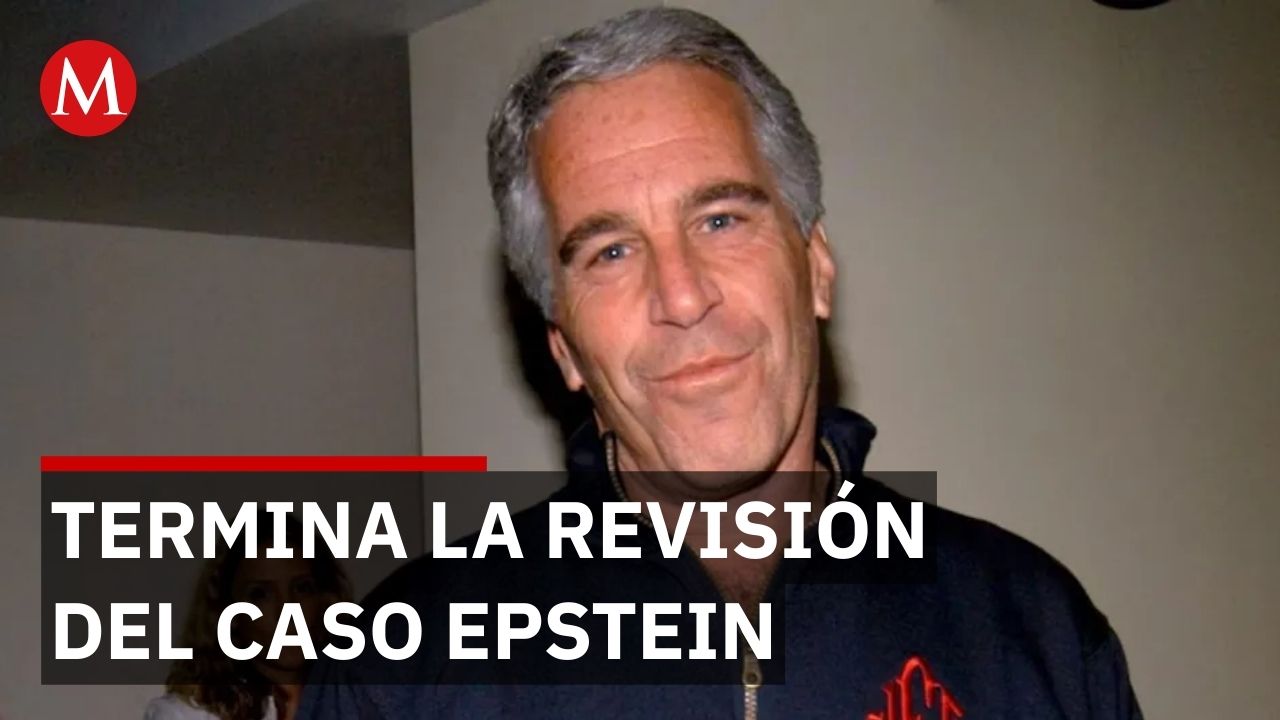 Departamento de Justicia de EU da por terminada la revisión del caso Epstein