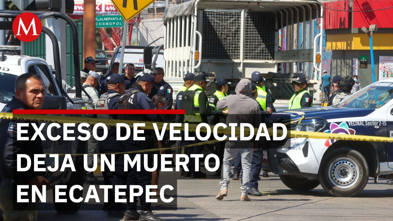 Detienen a elemento de Guardia Nacional tras arrollar a motociclista en Edomex
