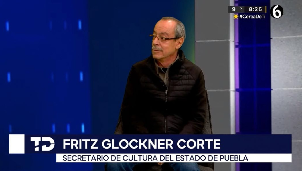 Fritz Glockner, secretario de Cultura de Puebla | Especial