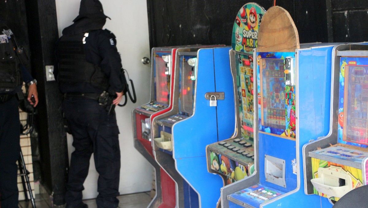 Gobernador urge a combatir las maquinitas tragamonedas en Jalisco (Cortesía)