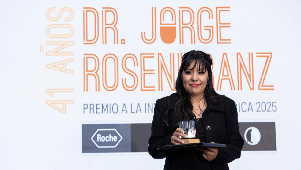 La investigadora Mariana Sarai Silva López fue galardonada con el Premio Rosenkranz 2025 en Investigación en Biotecnología. | Especial
